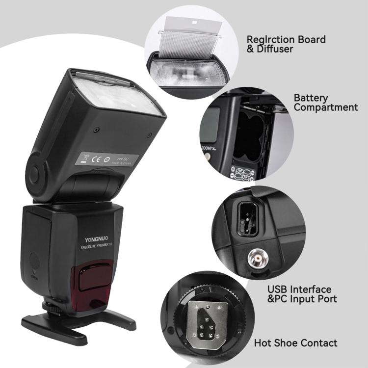 YONGNUO YN565EX III TTL Flash Speedlite For Canon (Black)