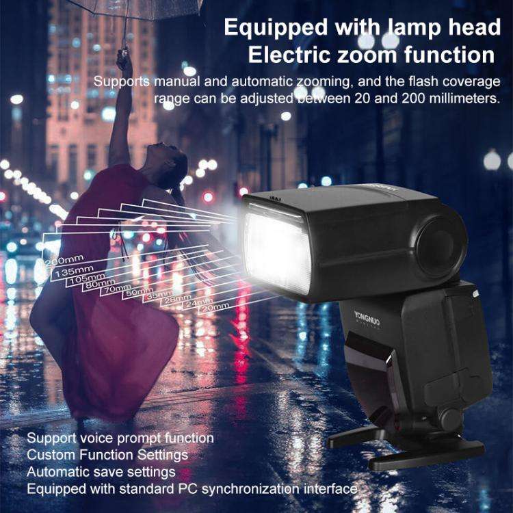 YONGNUO YN685 II/C TTL Flash Speedlite For Canon (Black)