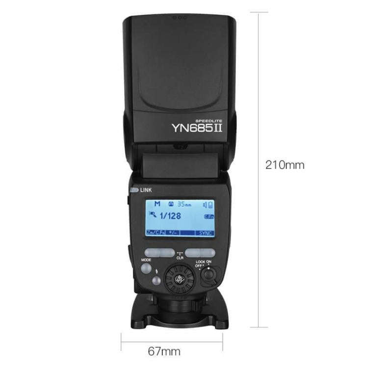 YONGNUO YN685 II/C TTL Flash Speedlite For Canon (Black)