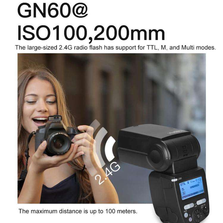YONGNUO YN685 II/C TTL Flash Speedlite For Canon (Black)