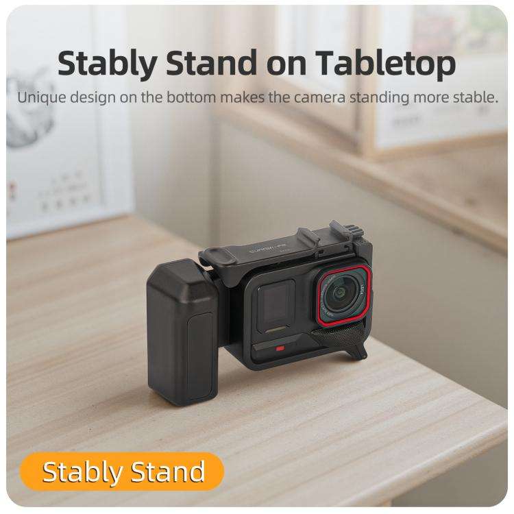 Sunnylife Street Photography Handle Ergonomic Hand Grip Quick Release Shutter Handle for Insta360...