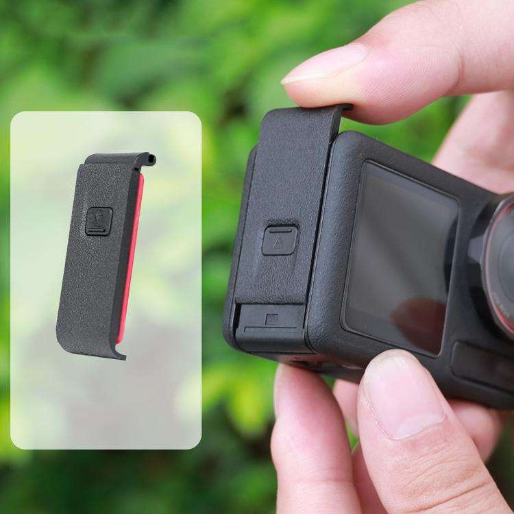 For DJI Osmo Action 5 Pro Battery Side Cover (Black)