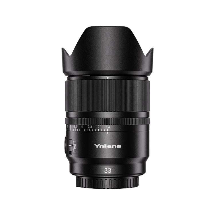 YONGNUO YN33mm F1.4S DA DSM WL Pro APS-C Frame Lens with Remote Control for Sony E-mount (Black)