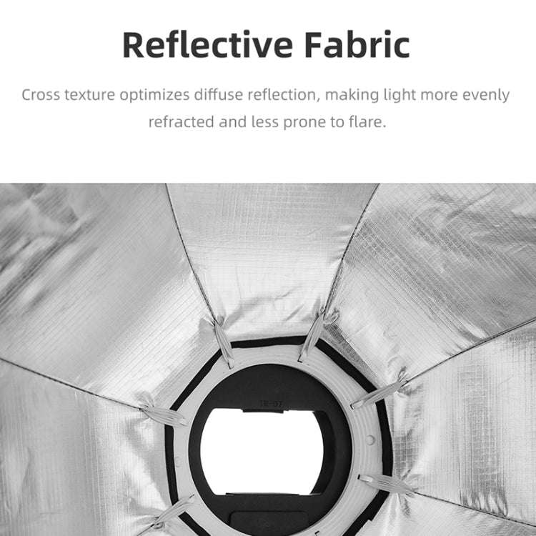 TRIOPO KX65 65cm Dome Speedlite Flash Octagon Parabolic Softbox Diffuser for Speedlite