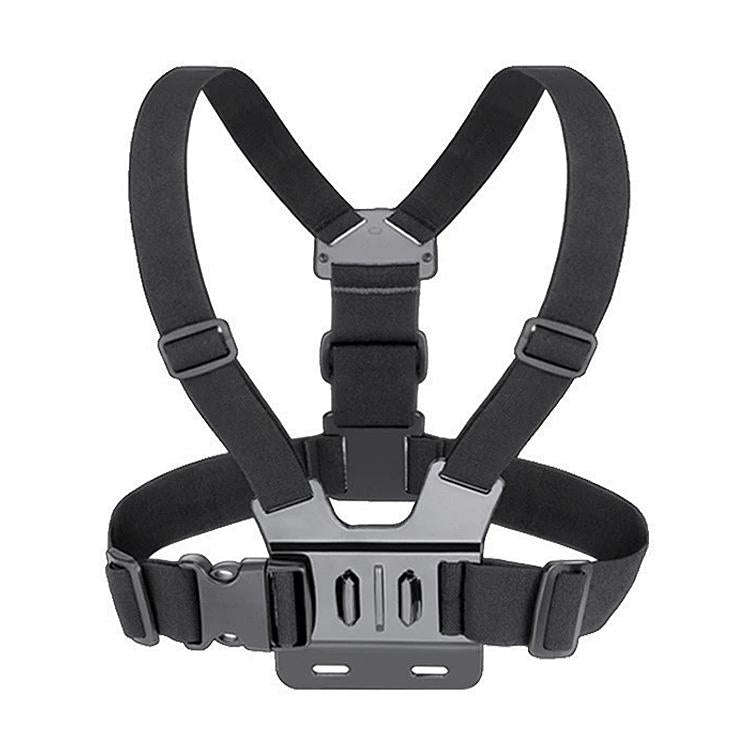 Front Chest Belt Shoulder Strap Mount Holder for GoPro, Insta360, DJI and Other Action Cameras (B...