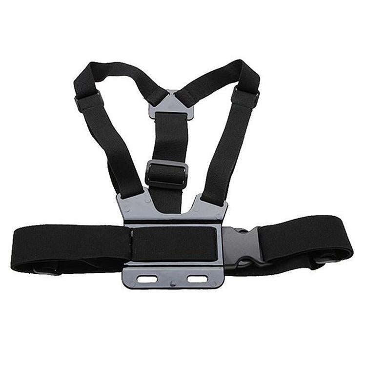 Front Chest Belt Shoulder Strap Mount Holder for GoPro, Insta360, DJI and Other Action Cameras (B...