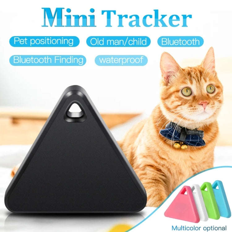HCX003 Triangle Two-way Smart Bluetooth Anti-lost Keychain Finder (Pink)