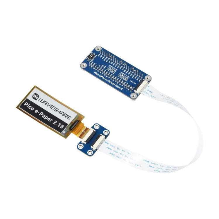 Waveshare 2.13 inch 212 x 104 Pixel Black / White Flexible E-Paper E-Ink Display Module for Raspb...