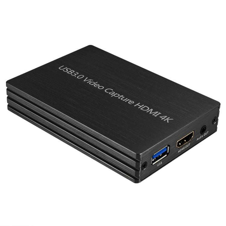 NK-S300 USB 3.0 HDMI 4K HD Video Capture Card Device (Black)