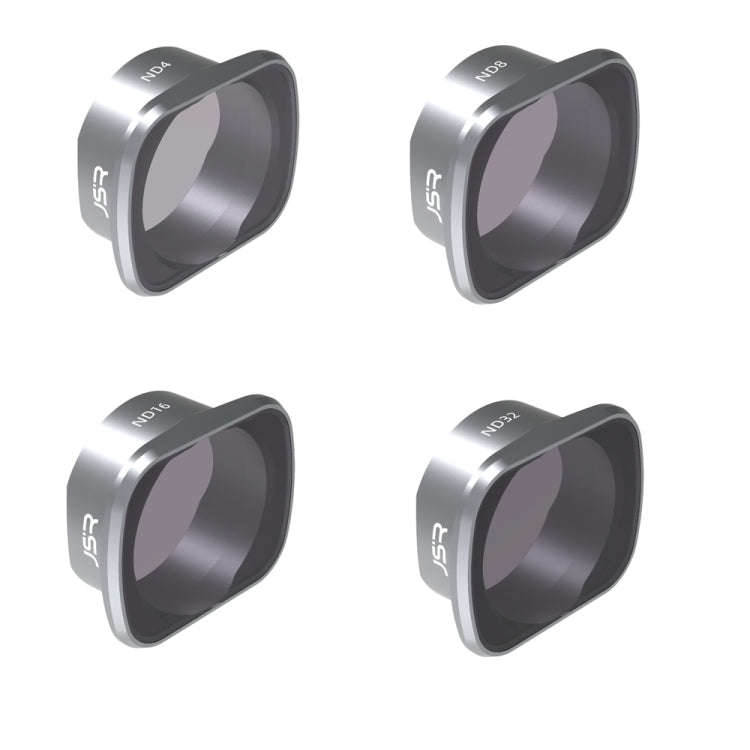 JSR KS 4 in 1 ND4+ND8+ND16+ND32 Lens Filter for DJI FPV, Aluminum Alloy Frame