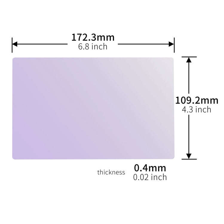 For DJI RC Plus with Screen STARTRC 2pcs Frosted Purple Eye Protection Tempered Glass Film