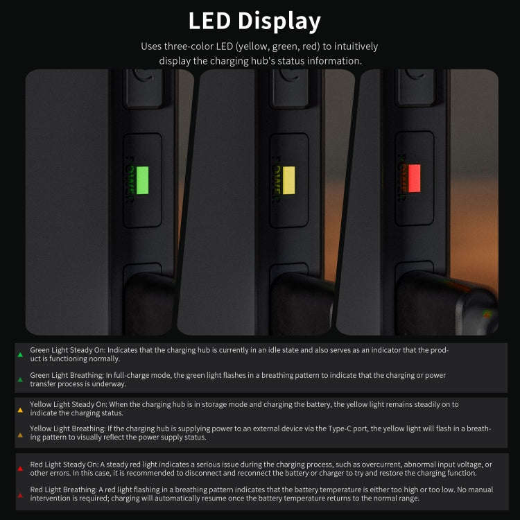 For DJI Air 3S / 3 Two-way Charging Butler Battery Charger (Grey)