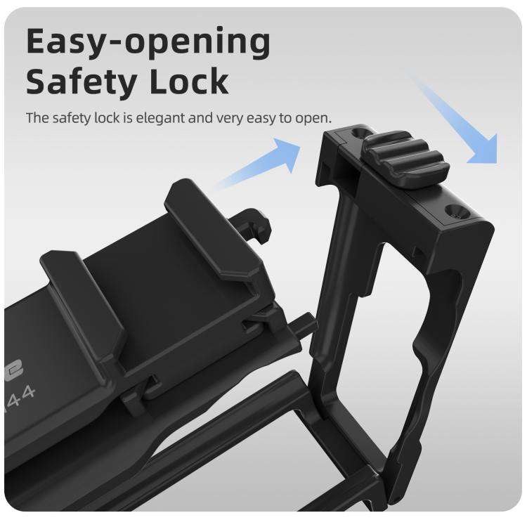 For DJI Osmo Action 6 Sunnylife 2-in-1 Detachable Protective Frame & Street Photography Handle Er...