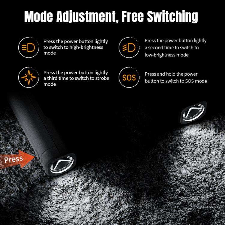 For DJI Mini 5 Pro STARTRC Night Navigation Searchlight LED Flashlight Rechargeable Refill Lighti...