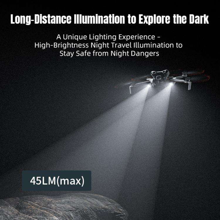 For DJI Mini 5 Pro STARTRC Night Navigation Searchlight LED Flashlight Rechargeable Refill Lighti...