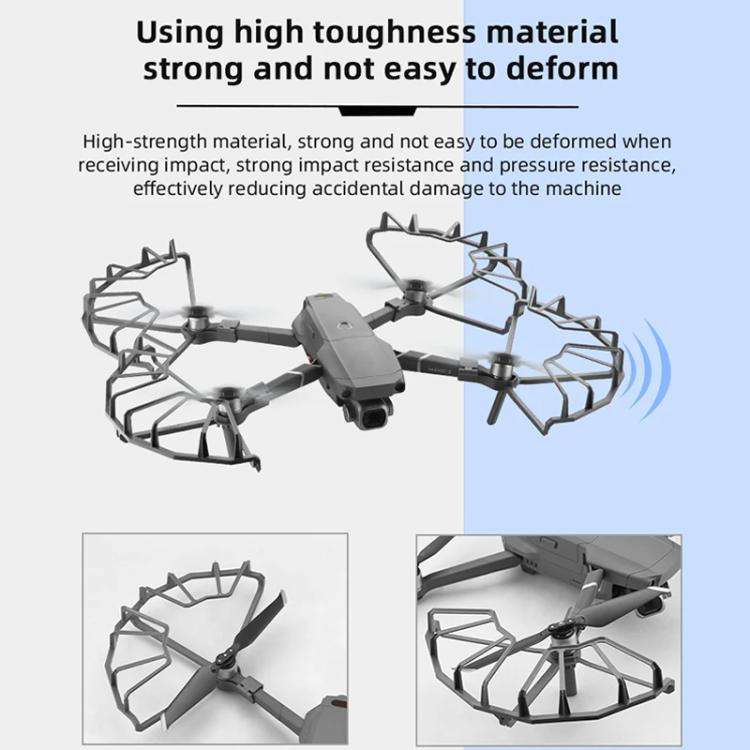 For DJI Mavic 2 Pro / 2 Zoom BRDRC Drone Propeller Surround Protective Guard Anti-collision Ring ...