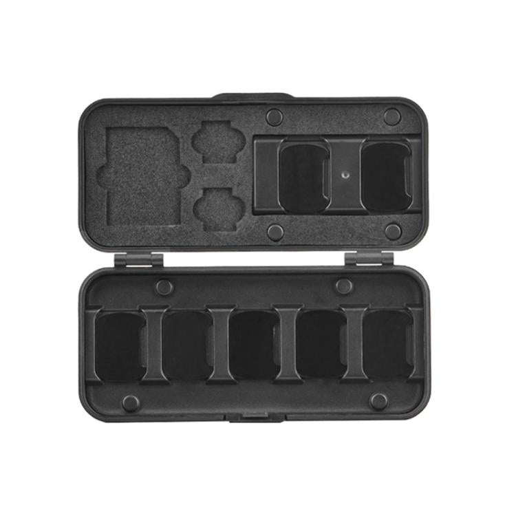 BRDRC Storage Case for DJI Osmo Pocket 3 Filter, TF/SD Card, Wide-Angle & Macro Lens Organizer (B...