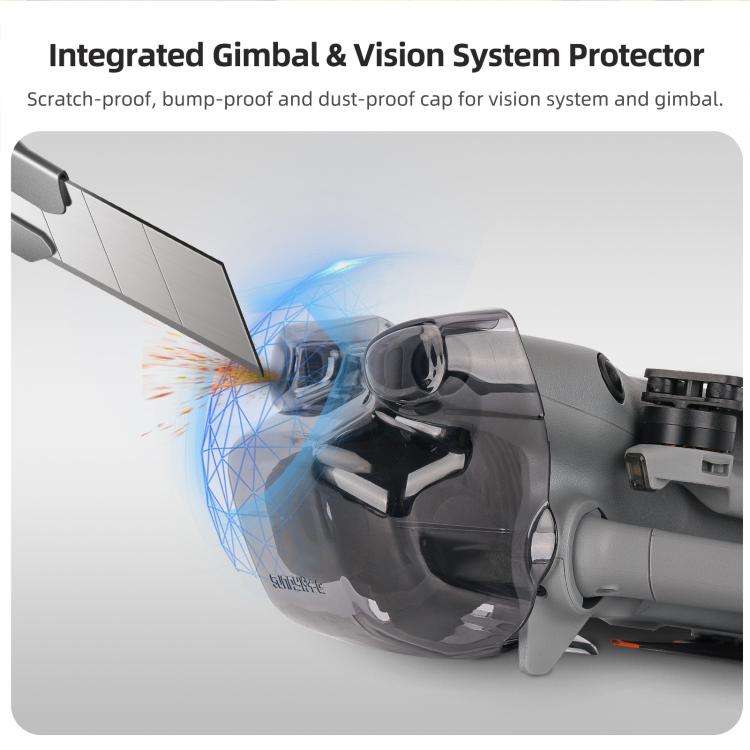 For DJI Mini 5 Pro Sunnylife Integrated Gimbal Protector Cover Transparent Lens Cap Vision System...