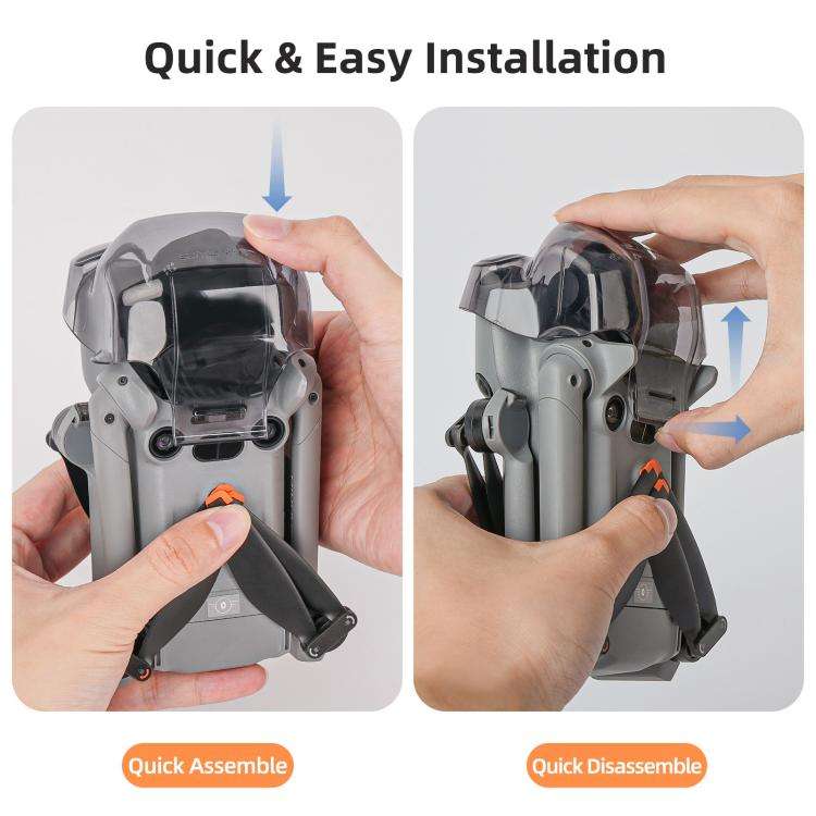 For DJI Mini 5 Pro Sunnylife Integrated Gimbal Protector Cover Transparent Lens Cap Vision System...