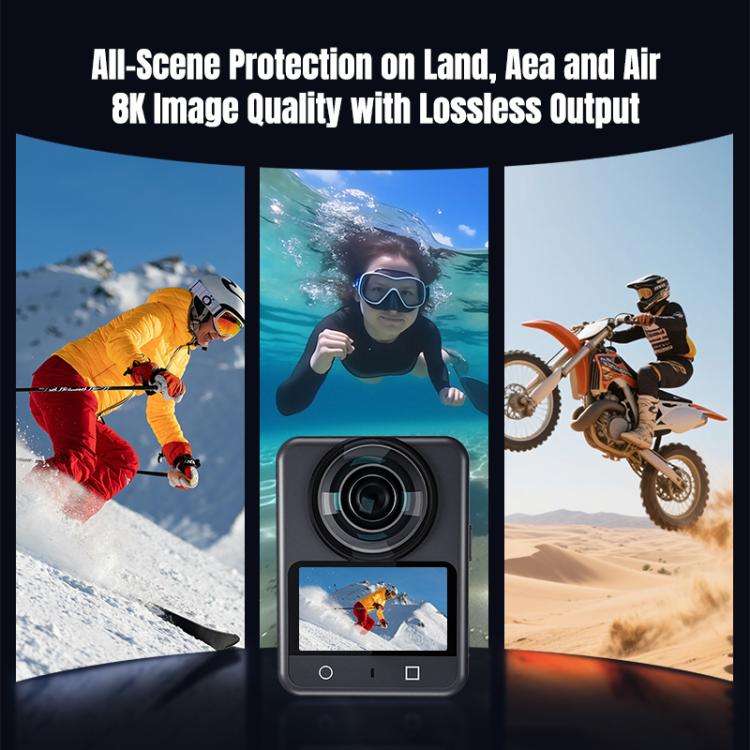 For DJI Osmo 360 / Osmo 360 II STARTRC Lens Guard PC Protective Cover (Black)