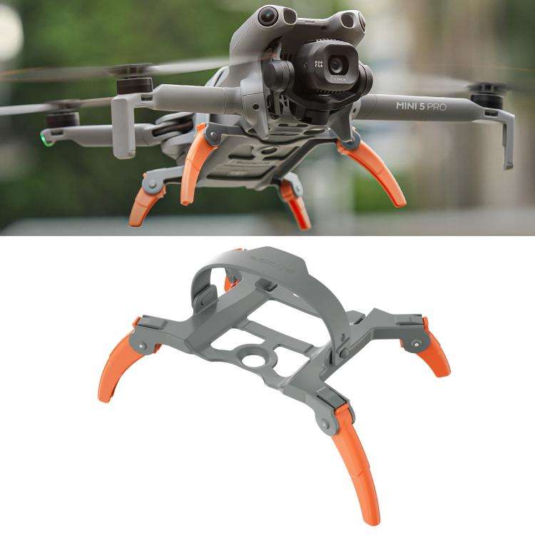 For DJI Mini 5 Pro Sunnylife Landing Gear Heightened Spider Gears Extensions Support Leg Protecto...