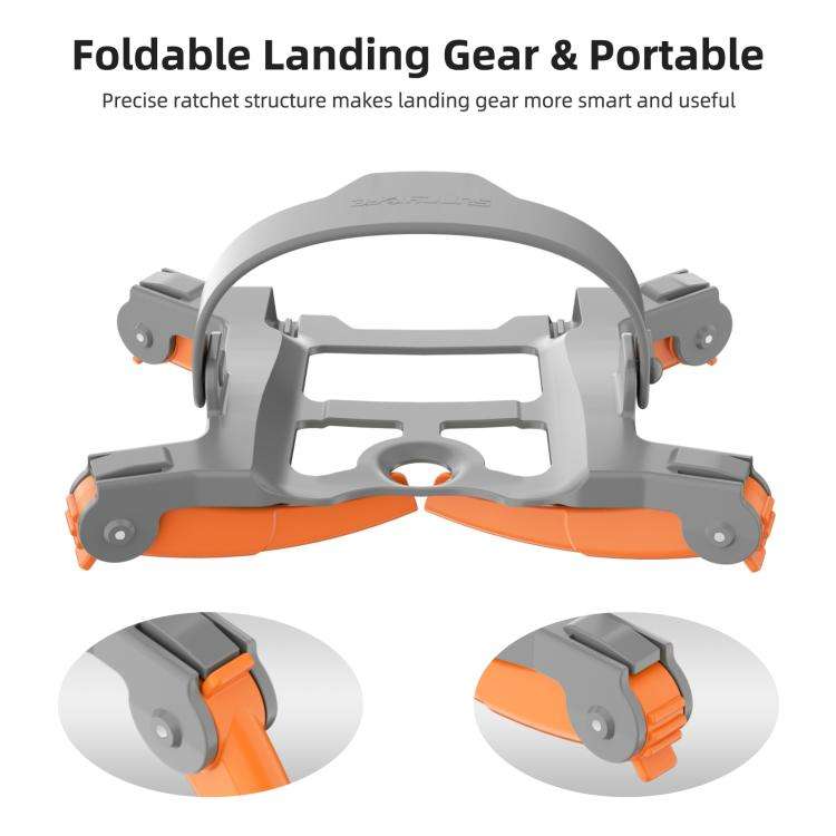 For DJI Mini 5 Pro Sunnylife Landing Gear Heightened Spider Gears Extensions Support Leg Protecto...