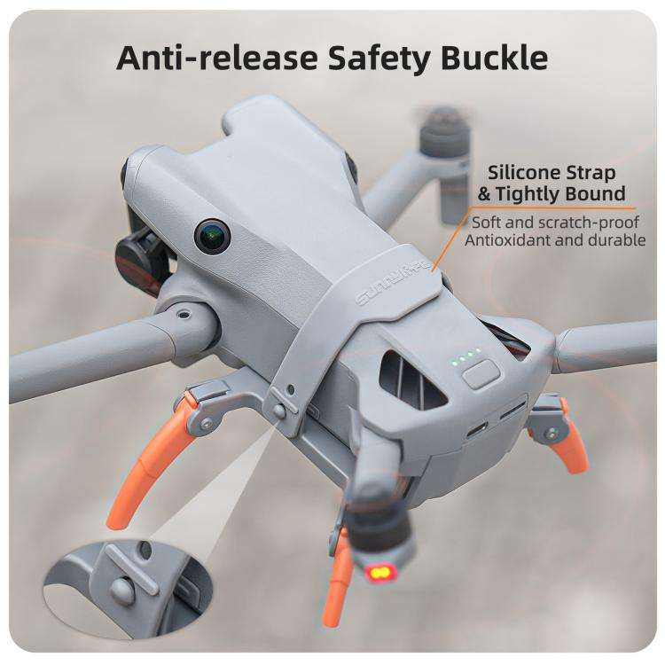 For DJI Mini 5 Pro Sunnylife Landing Gear Heightened Spider Gears Extensions Support Leg Protecto...