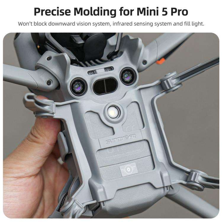 For DJI Mini 5 Pro Sunnylife Landing Gear Heightened Spider Gears Extensions Support Leg Protecto...