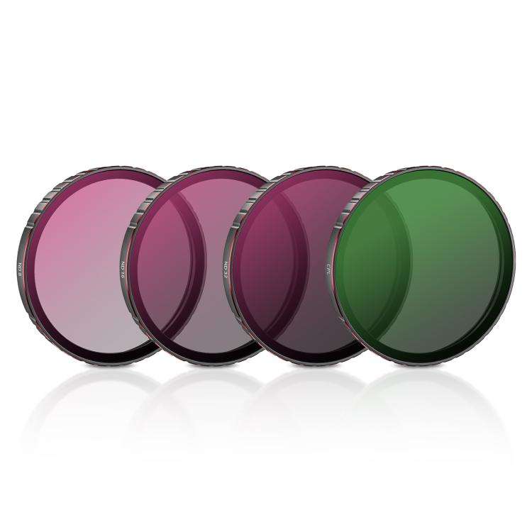For DJI Osmo Action 6 STARTRC 4 in 1 CPL ND8 ND16 ND32 Camera Lens Filter