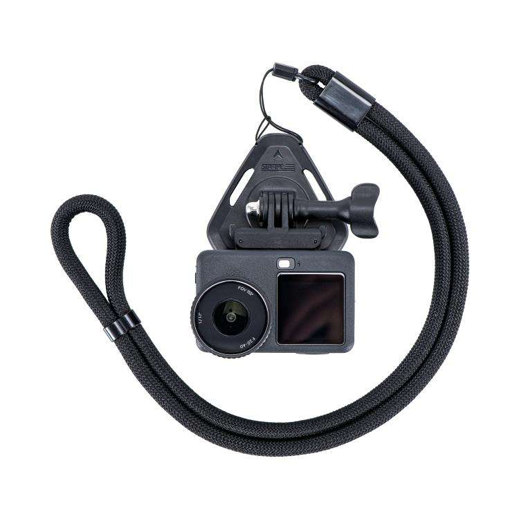 STARTRC Action Camera Magnetic Neck Mount Holder Vlog POV Neck Strap (Black)