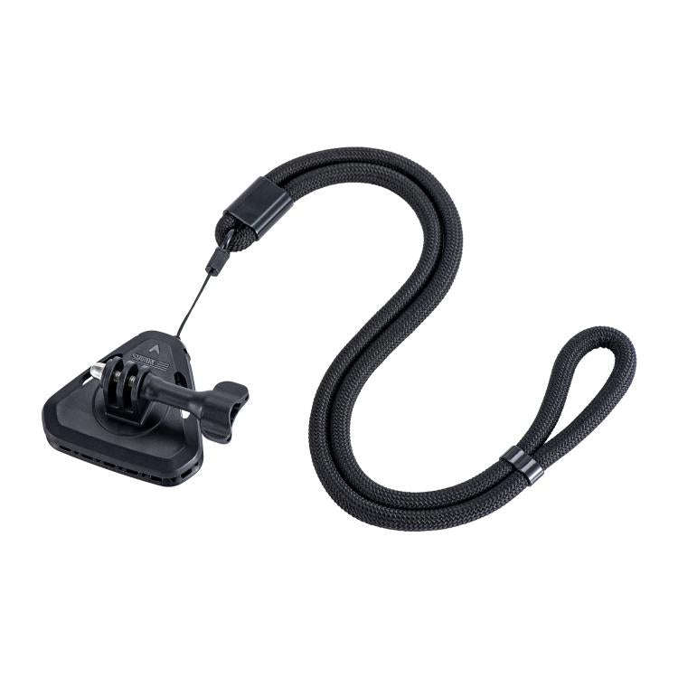 STARTRC Action Camera Magnetic Neck Mount Holder Vlog POV Neck Strap (Black)