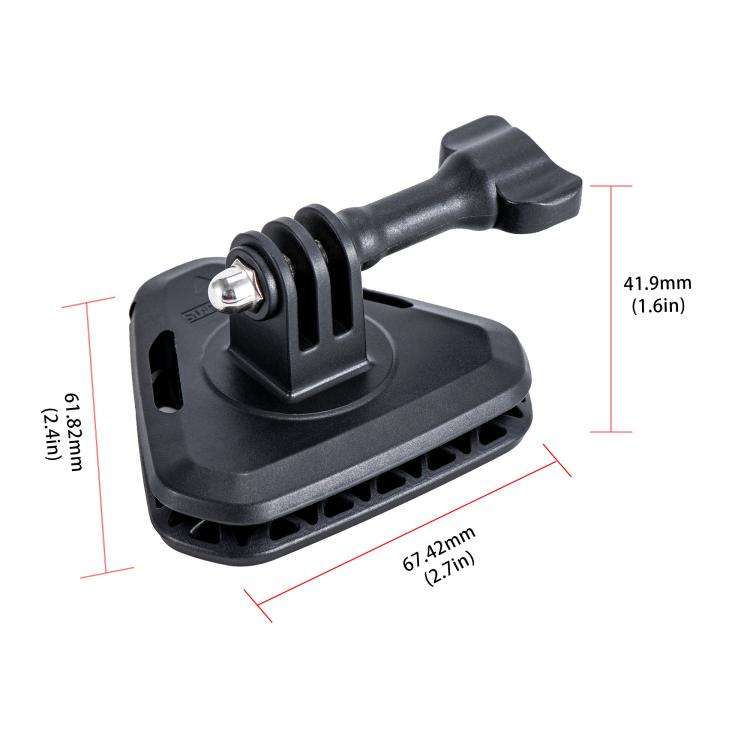 STARTRC Action Camera Magnetic Neck Mount Holder Vlog POV Neck Strap (Black)
