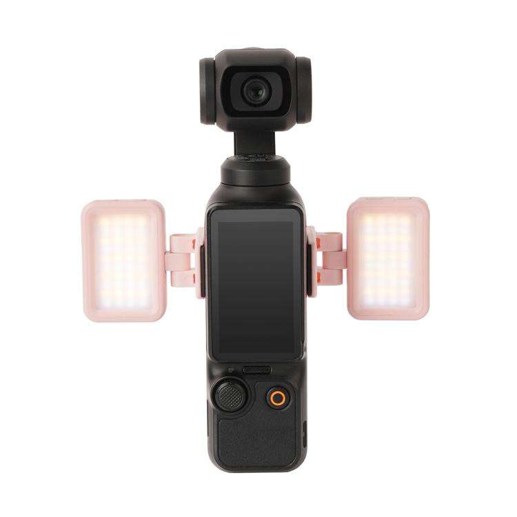 For DJI Osmo Pocket 4 / 3 Sunnylife Adjustable LED Video Light Quick-Release Fill Light Tri-Color...