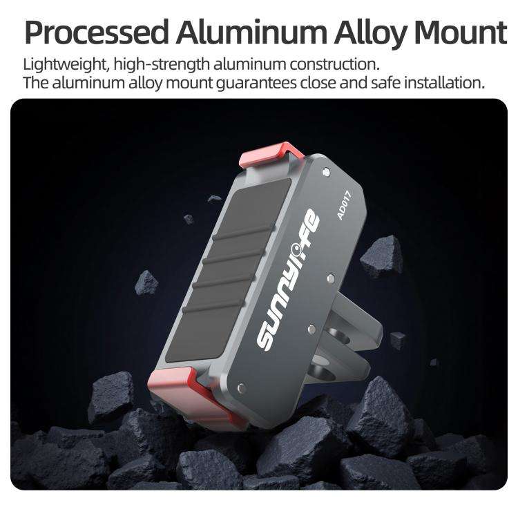 Sunnylife Metal Magnetic Quick Release Adapter Mount Foldable Cam Stand 1/4 Adapter For DJI Osmo ...