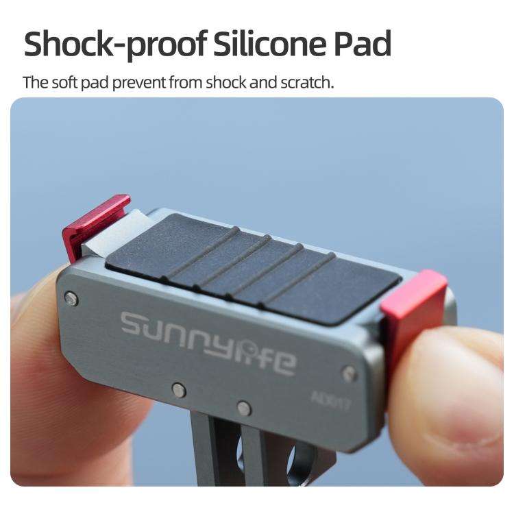Sunnylife Metal Magnetic Quick Release Adapter Mount Foldable Cam Stand 1/4 Adapter For DJI Osmo ...