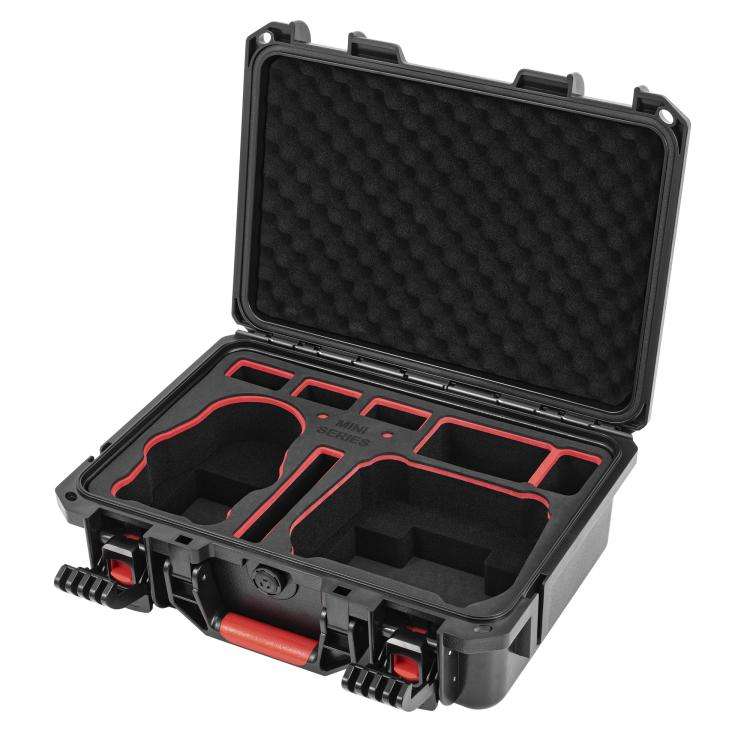 For DJI Mini 5 Pro STARTRC Waterproof ABS Suitcase Shoulder Storage Box (Black)