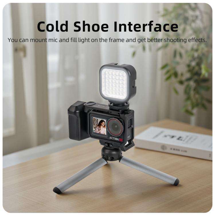 Sunnylife Street Photography Handle Ergonomic Hand Grip Quick Release Shutter Handle For DJI Acti...