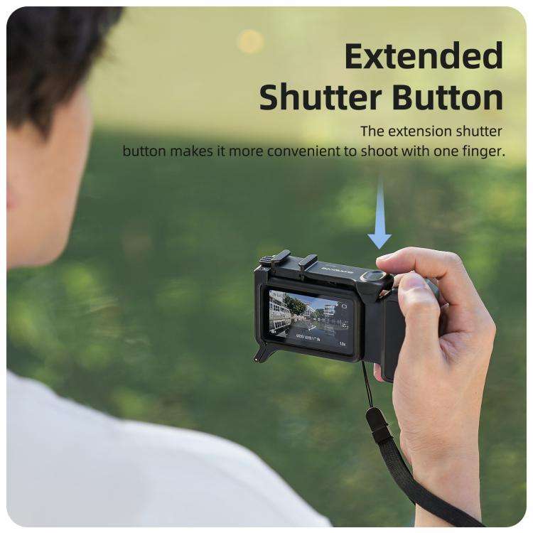 Sunnylife Street Photography Handle Ergonomic Hand Grip Quick Release Shutter Handle For DJI Acti...