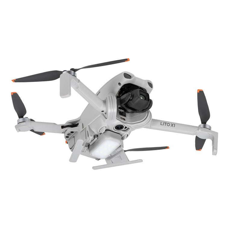 For DJI Lito 1 / X1 STARTRC LED Light Heightened Landing Gear Training Rack (Grey)