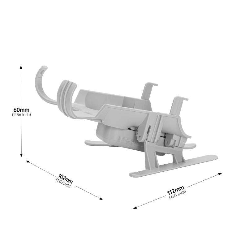 For DJI Lito 1 / X1 STARTRC LED Light Heightened Landing Gear Training Rack (Grey)