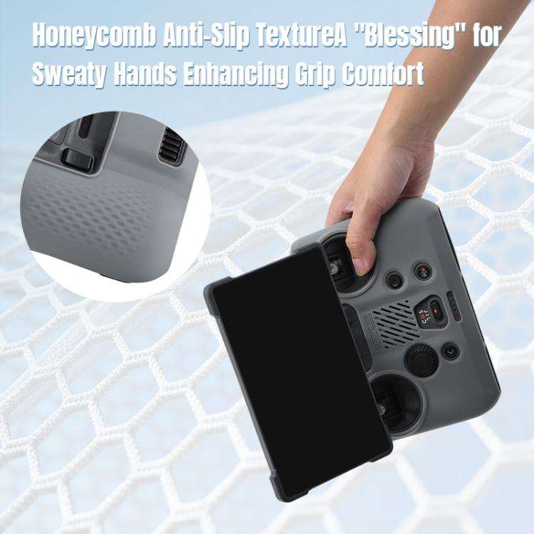 For DJI RC Pro 2 STARTRC Silicone Shockproof Anti-scratch Cover (Grey)