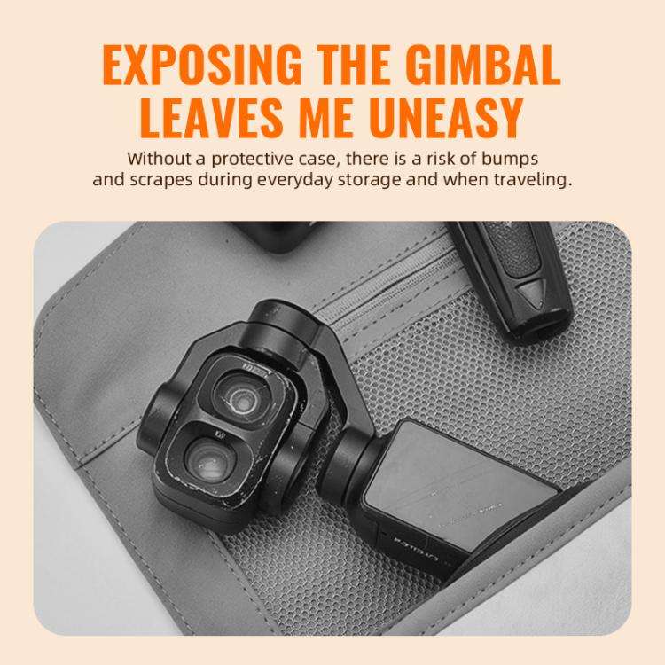 For DJI Osmo Pocket 4P STARTRC Gimbal Camera Protective Cover Storage Box (Black)