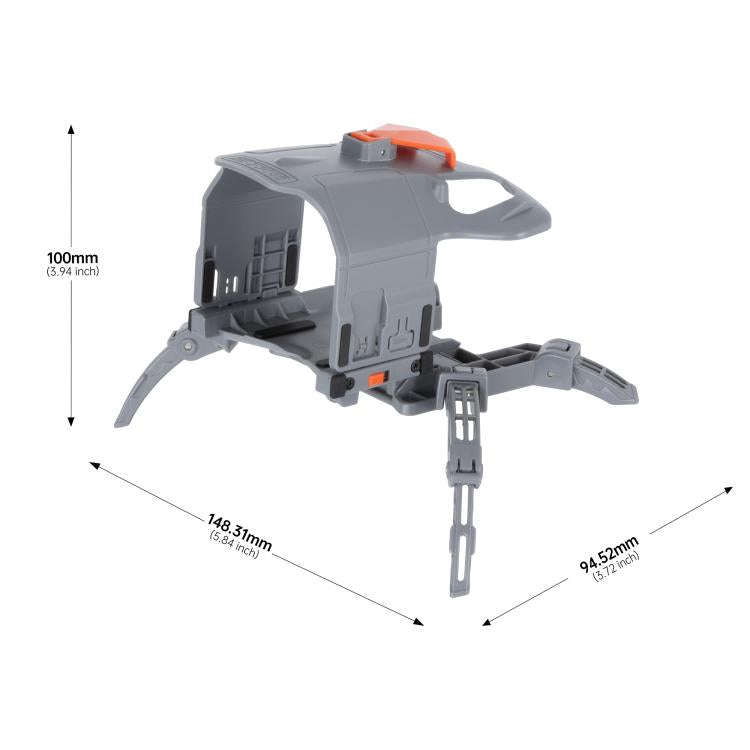 For DJI Mini 5 Pro STARTRC Spider-Leg Heightened Landing Gear Training Rack, Eco-Compatible (Grey)
