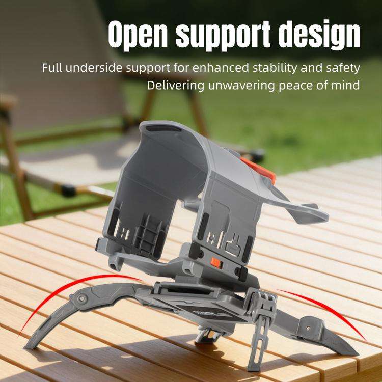 For DJI Mini 5 Pro STARTRC Spider-Leg Heightened Landing Gear Training Rack, Eco-Compatible (Grey)