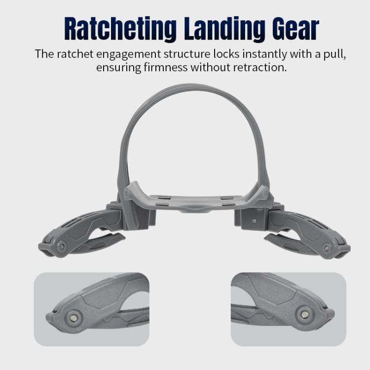For DJI Mini 5 Pro STARTRC Independent Spider-Leg Heightened Landing Gear Training Rack (Grey)