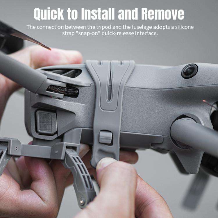 For DJI Mini 5 Pro STARTRC Independent Spider-Leg Heightened Landing Gear Training Rack (Grey)