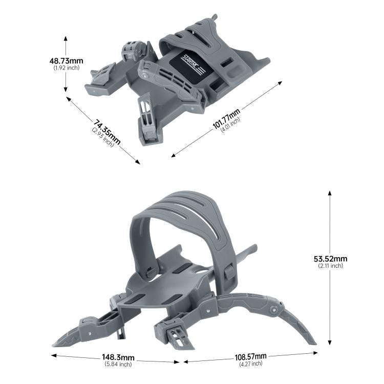 For DJI Mini 5 Pro STARTRC Independent Spider-Leg Heightened Landing Gear Training Rack (Grey)