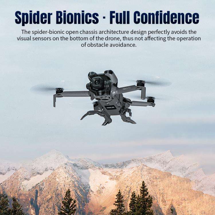 For DJI Mini 5 Pro STARTRC Independent Spider-Leg Heightened Landing Gear Training Rack (Grey)
