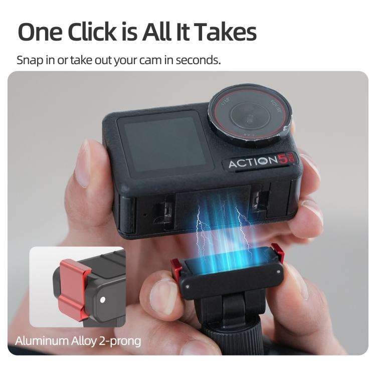 Sunnylife Magnetic Flexible Adhesive Helmet Mount Base Quick-Release Action Camera Holder For DJI...