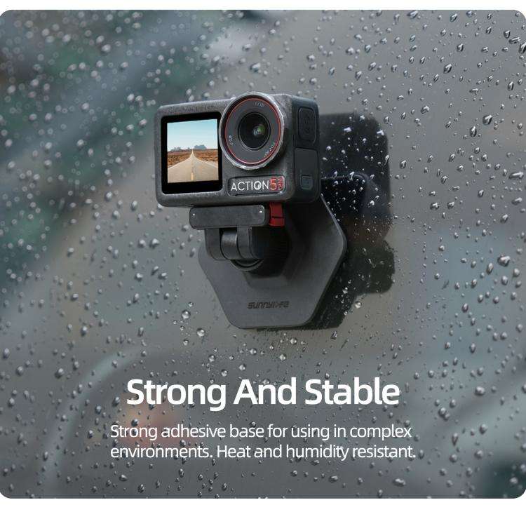 Sunnylife Magnetic Flexible Adhesive Helmet Mount Base Quick-Release Action Camera Holder For DJI...